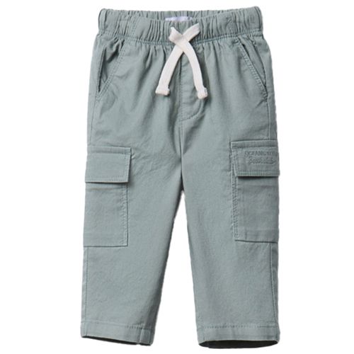 Pantalón verde cargo para bebé niño