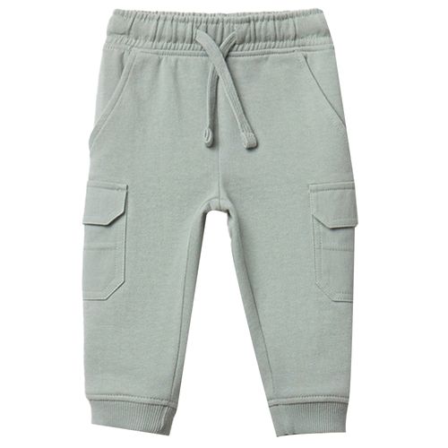 Pantalón verde jogger para bebé niño