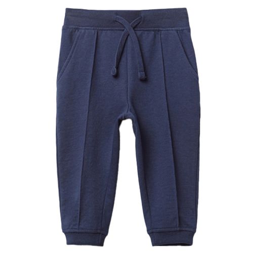 Pantalón azul jogger para bebé niño