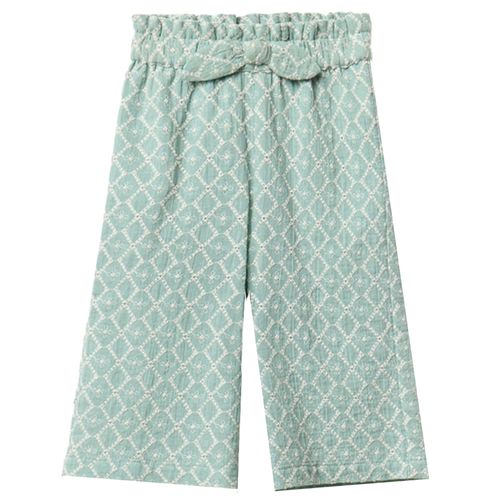 Pantalón verde para bebé niña