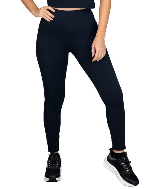 Legging deportiva Everlast atlas negra cintura media para mujer