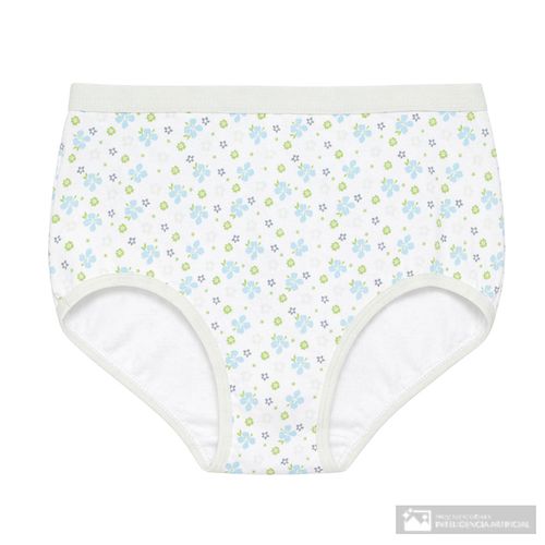 Hipster Accente estampado de cintura alta para mujer