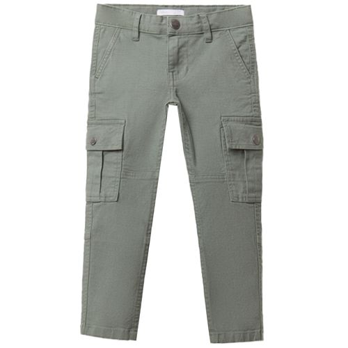 Pantalón cargo verde para niño