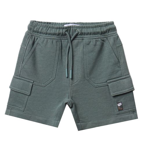 Bermuda verde para niño