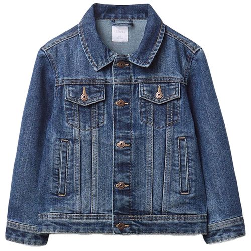 Chaqueta denim azul para niño