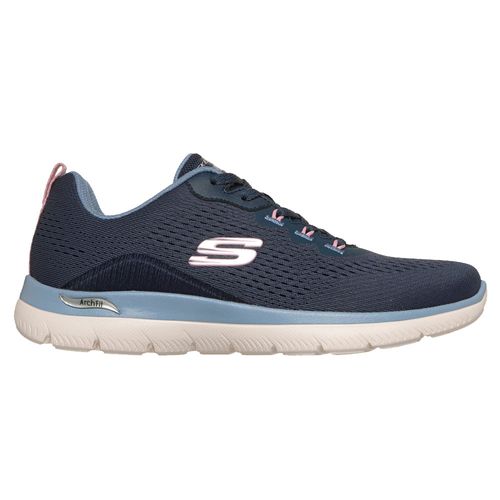 Zapato casual Skechers color azul para mujer