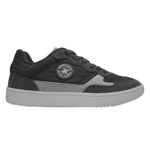 Zapato deportivo casual Beverly Hills Polo Club negro/gris para hombre