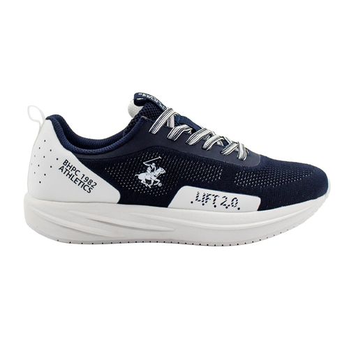 Zapato deportivo casual Beverly Hills Polo Club azul/blanco para hombre
