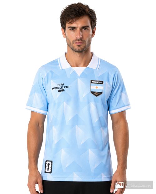 Camiseta deportiva FIFA estampada del Mundial 2026 Argentina para hombre