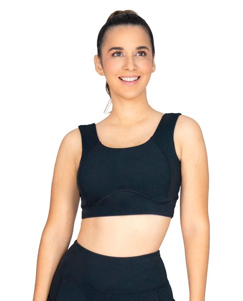 Top bra deportivo Everlast horizon negro para mujer