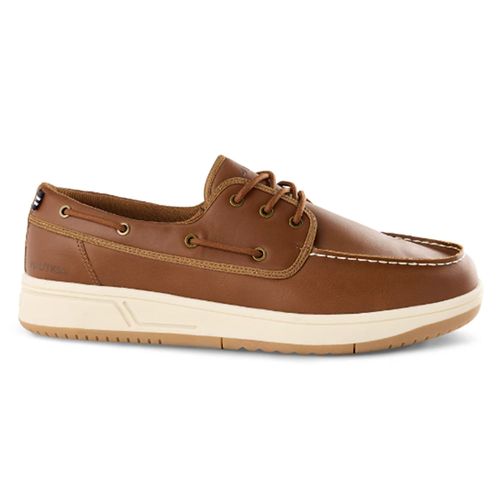 Zapato casual Nautica café para hombre