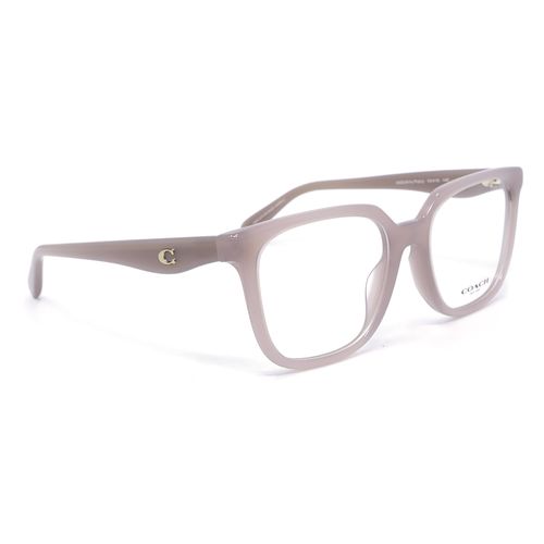Aro completo cuadrado Coach acetato rosa para mujer