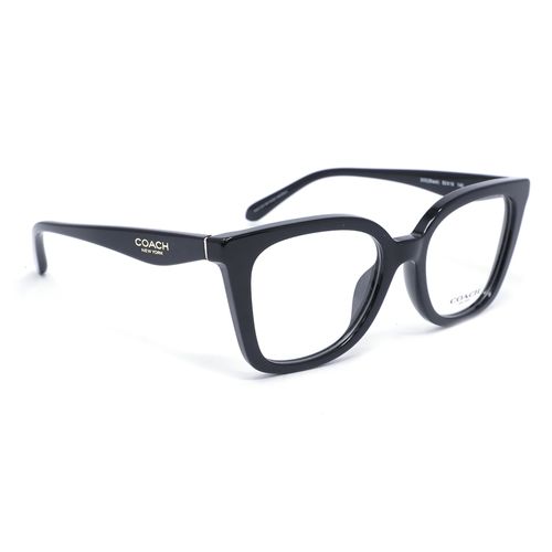 Aro completo cuadrado Coach acetato caramelo havana para mujer