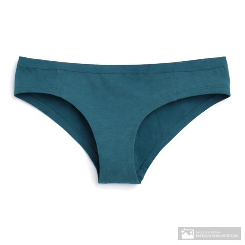 Bikini Orange turquesa sólido para mujer