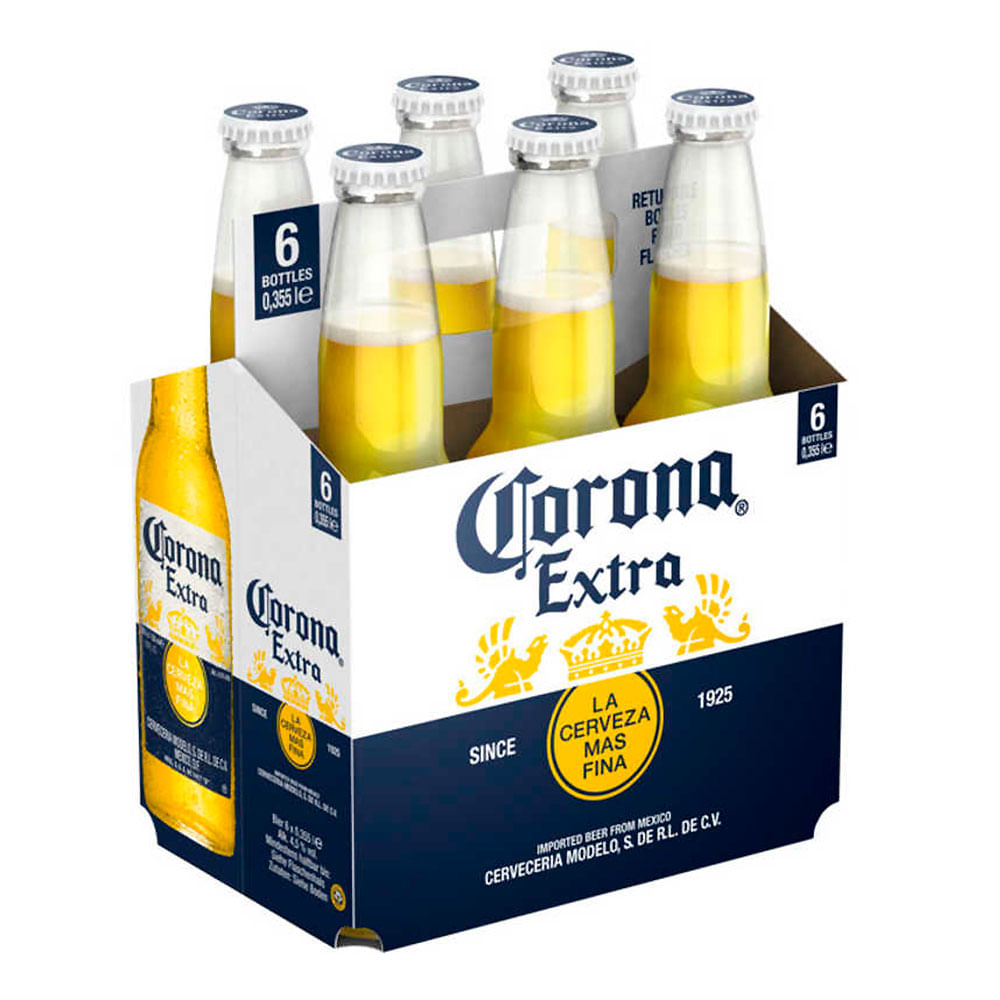 Cerveza Corona 6 Pack - Siman El Salvador