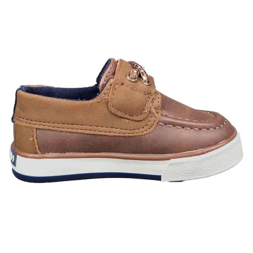 Zapato casual Nautica café para niño bebé