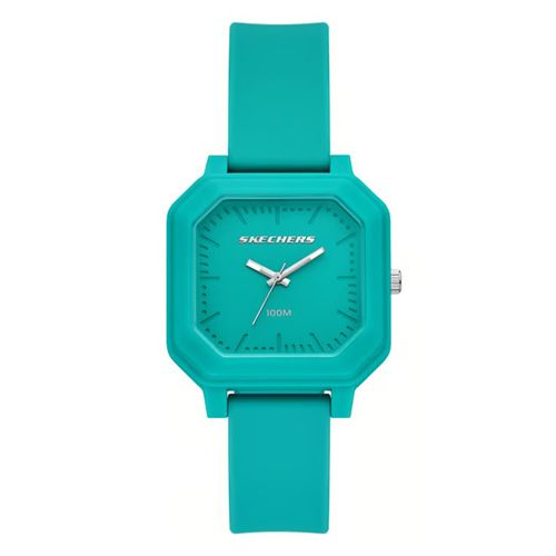 Reloj Skechers análogo de silicón turquesa para mujer