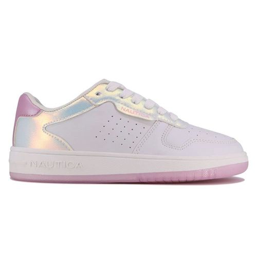 Zapato deportivo casual Nautica blanco para niña