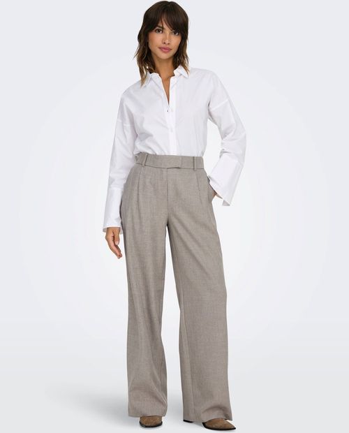 Pantalón Only clásico heather para mujer