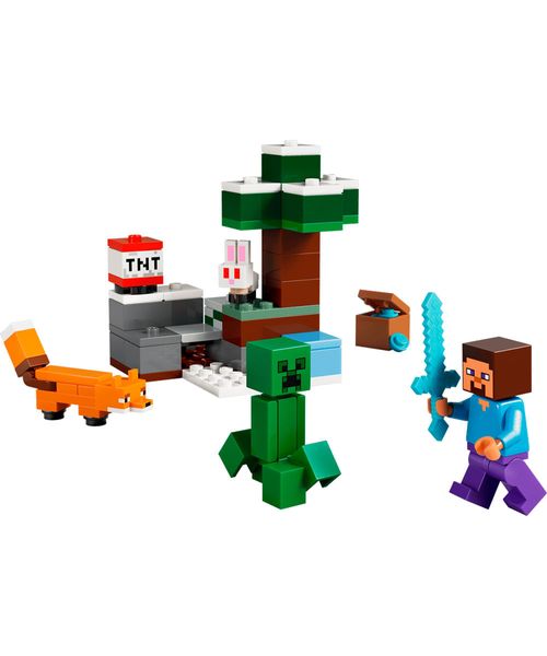 LEGO Minecraft La Aventura de Steve en la Taiga