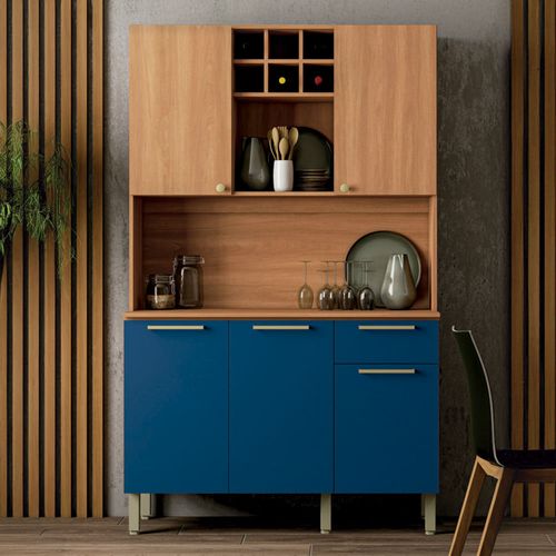 Cocina compacta Salvia 197 cm x 120 cm x 52 cm