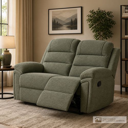 Love seat reclinable sin consola Apolo