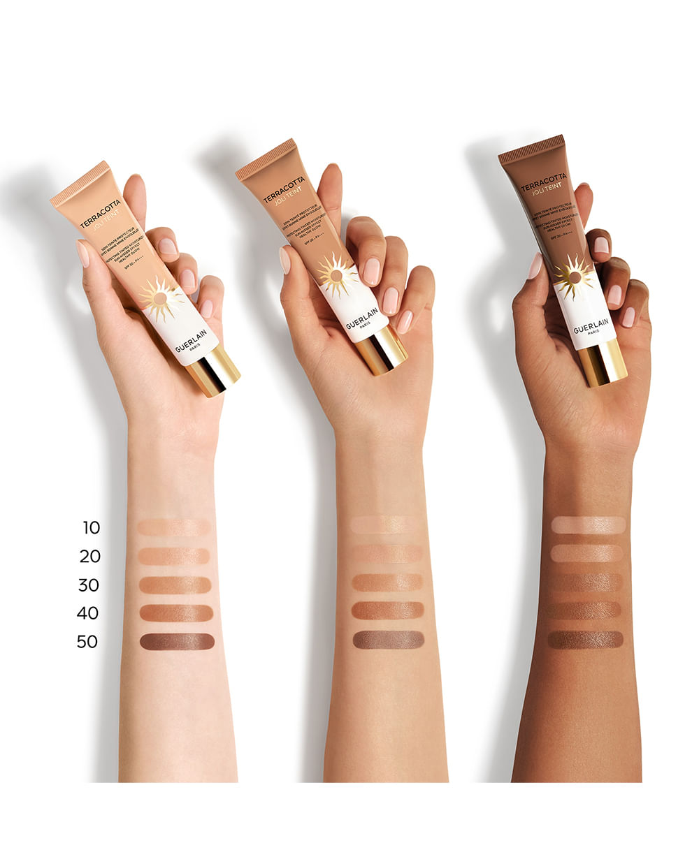 Terracotta Joli Teint de Guerlain con textura fundente y cobertura modulable