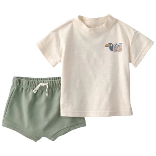 Conjunto de 2 piezas bicolor para bebé niño