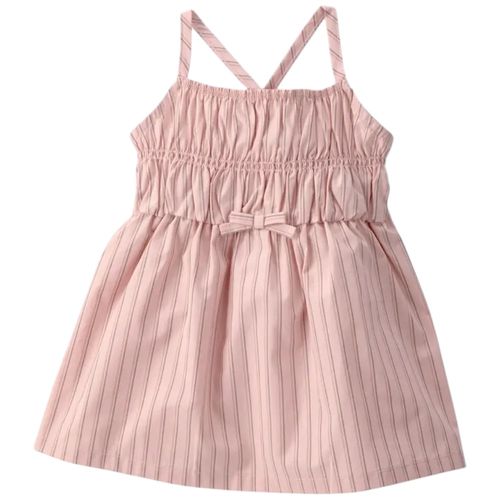 Vestido rosado para bebé niña