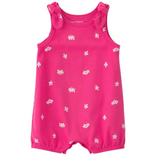 Romper rosado con estampado floral para bebe niña
Romper rosado con estampado floral para bebé niña
