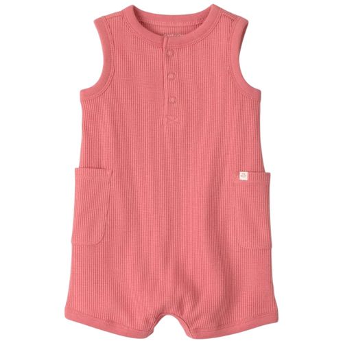 Romper anaranjado para bebé niño