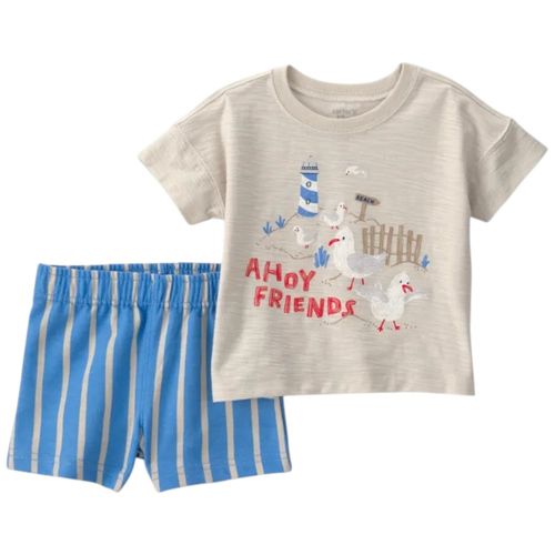 Conjunto de 2 bicolor para bebé niño