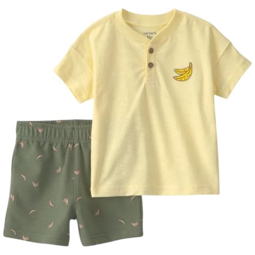 Conjunto de 2 piezas bicolor para bebé niño