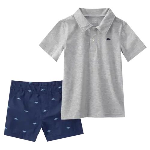 Conjunto de 2 piezas bicolor para niño
