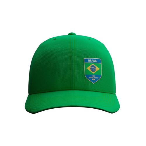 Gorra verde FIFA Fanwear Rotw Brasil para niño
