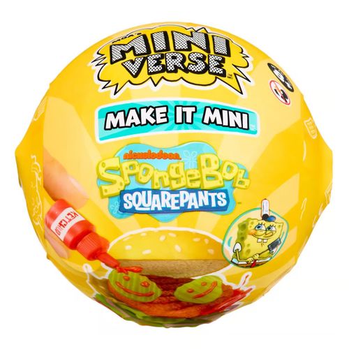Capsula sorpresa Miniverse make it mini Bob Esponja