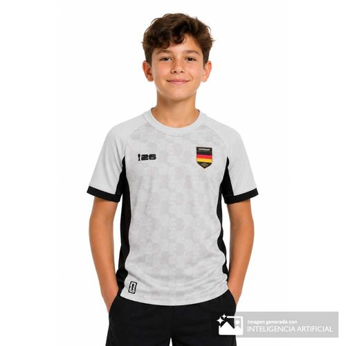 Camiseta deportiva blanca FIFA Fanwear Rotw Alemania para niño