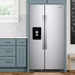 Combo Refrigeradora Side by Side 594 L (21 PCU) Energy saver 7WRS21SDHM Whirlpool + Microondas Whirlpool 20 L (0.7 PCU) negro WM1807B-1778189939398