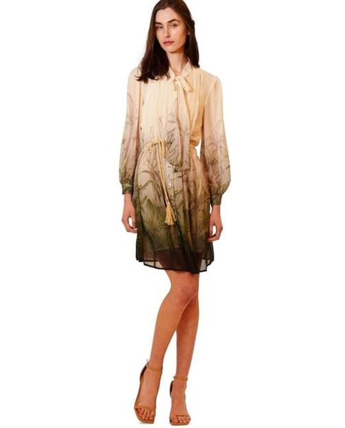 Vestido Julian and Jordan shirt dress multicolor manga larga para mujer