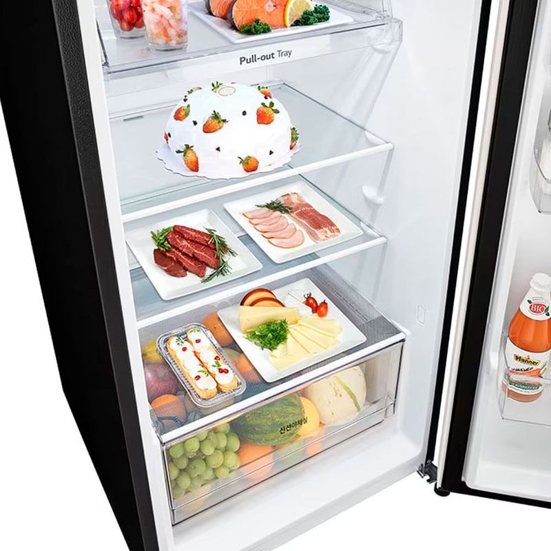 Combo Refrigeradora Top Mpunt 374 L (13 PCU) Inverter beige VT38BPB LG + Microondas Whirlpool 20 L (0.7 PCU) negro WM1807B-1778187497509