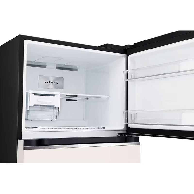 Combo Refrigeradora Top Mpunt 374 L (13 PCU) Inverter beige VT38BPB LG + Microondas Whirlpool 20 L (0.7 PCU) negro WM1807B-1778187813930
