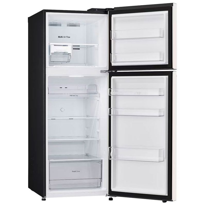 Combo Refrigeradora Top Mpunt 374 L (13 PCU) Inverter beige VT38BPB LG + Microondas Whirlpool 20 L (0.7 PCU) negro WM1807B-1778187828155