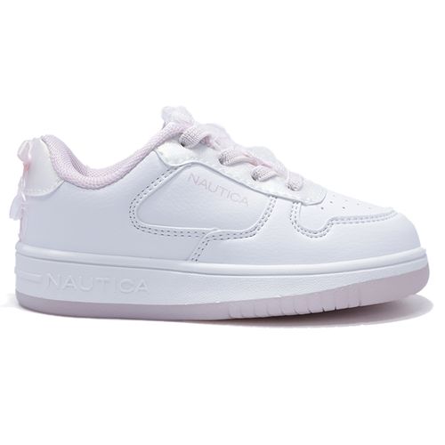 Zapato casual Nautica blanco para niña bebé