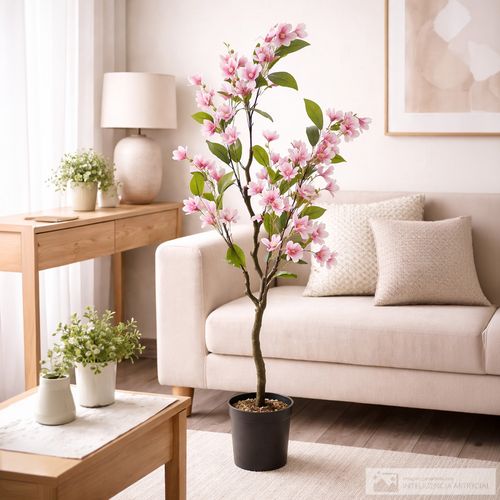 Planta artificial magnolia 120 cm