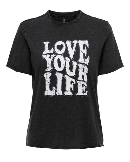 Camiseta Only estampada manga corta para mujer