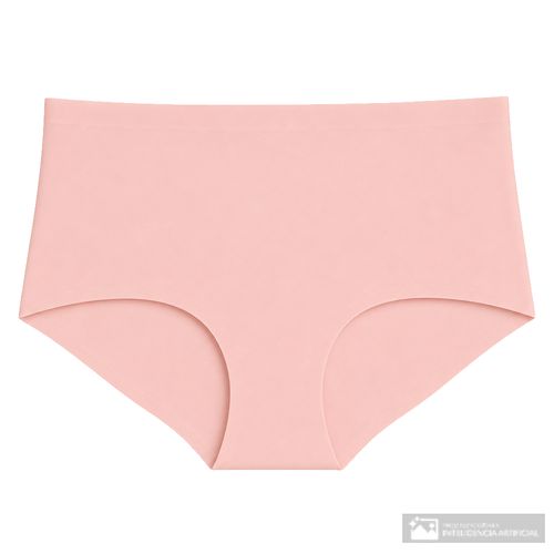Panti Accente hipster beige sólido para mujer