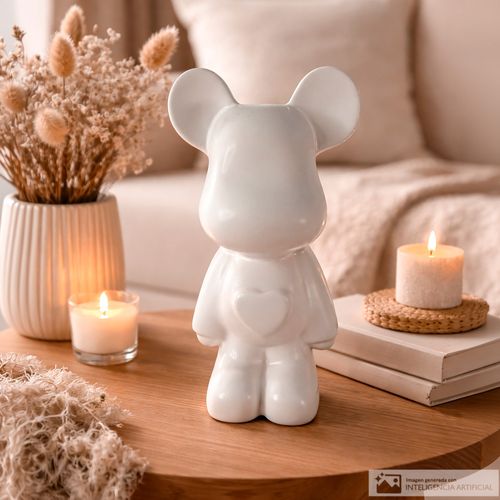 Figura decorativa de oso 12x21.5 cm