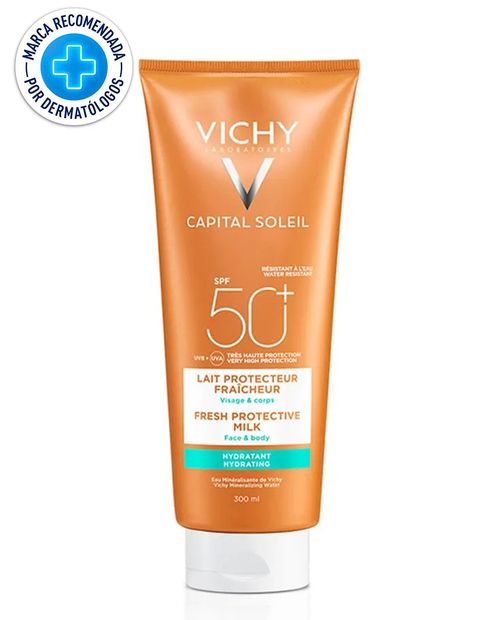 Protector Solar Vichy Capital Soleil Rostro y Cuerpo SPF50+ 300 ml