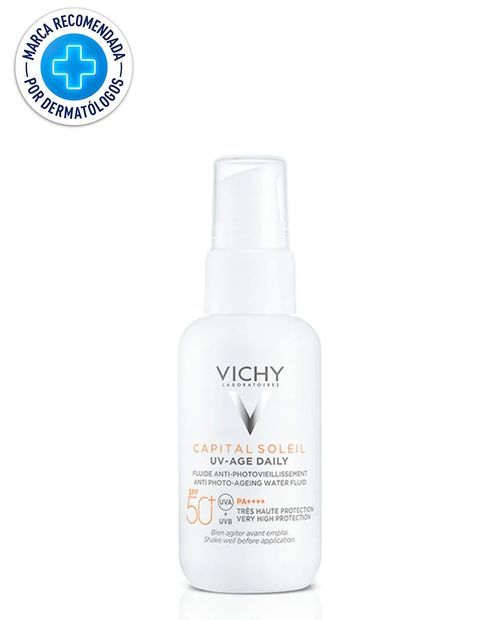Protector Solar Vichy Facial Antiedad Capital Soleil UV Age Daily SPF50+ 40ml