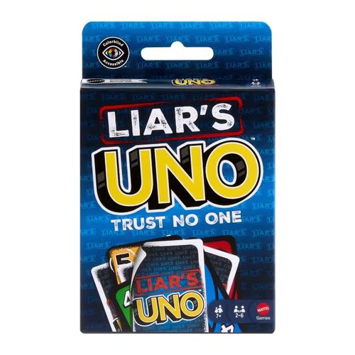 UNO Liar's juego de cartas